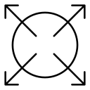 Arrows,Expand,Resize,Resize arrows,Scale,Size,Zoom